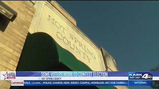 Hot Spring County Voters Contest Election