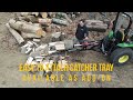 split anywhere with the 3 point hitch tractor mount log splitter by ruggedmade