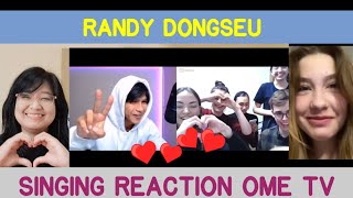 RANDY DONGSEU - Nyanyi lagi di Rusia | Singing Reaction!