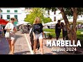 Marbella Malaga Costa del Sol Spain Walking Tour August 2024 [4K]