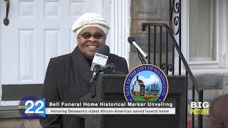 Big Picture - Bell's Funeral Home Historical Marker - December 4th 2018