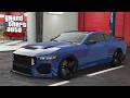 GTA 5 Online - Vapid Dominator GTX (Ford Mustang Dark Horse) - DLC Vehicle Customization