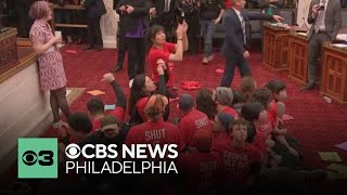 Several protesters arrested in Philadelphia ahead of votes on proposed Sixers arena