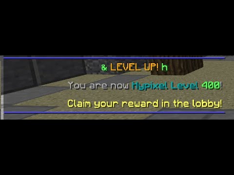 Getting Hypixel Network Level 400 Youtube