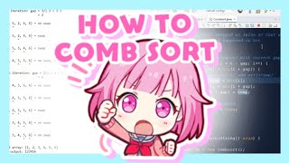 Comb Sorting Method || Java