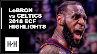 LeBron James EPIC  Series Highlights vs Celtics | 2018 Playoffs East Finals