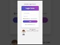 Build a Simple Login Form with HTML & CSS #html #css #loginform #webdevelopment