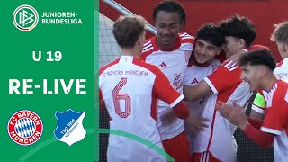 FC Bayern München U 19 vs. TSG 1899 Hoffenheim U 19 | A-Junioren-Bundesliga 2023/24