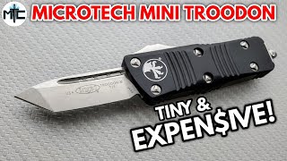 Microtech Mini Troodon Cali Legal OTF Automatic Knife - Overview and Review