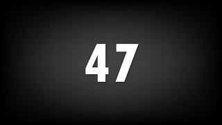 47 Second Countdown Timer | No Copyright