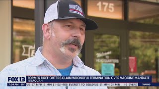 Former Firefighters claim wrongful termination over vaccine mandate | FOX 13 Seattle