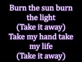 The Used - Take It Away (Lyrics)