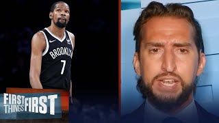 Nets hold out hope for Kevin Durant withdrawing trade request | NBA | FIRST THINGS FIRST