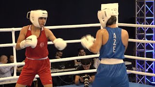 SF YW57kg BENEK PINAR (TUR) vs MIKAYILOVA AYNUR (AZE) | IBA YWCHs Budva 2024