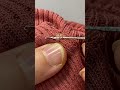 针织衫毛衣破洞一分钟完美修复 needling embroidery clothrepair diy clothing 缝补 sewing 裁縫 handmade creative