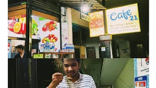 # k4 kutti vlogs in puttur  famous Street food spot( musta  cafe 21) 🥰