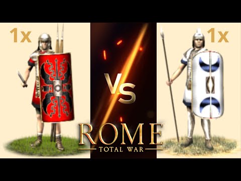 Can Poeni Infantry Beat Legionary Cohort in OG Rome: Total War?