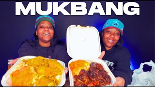 We Answered Some Juicy Instagram DMs While Eating! 🤯 Jamaican Mukbang Edition Curry Chicken Oxtails