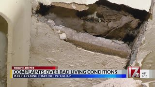 Durham public housing residents raise concerns over living conditions