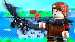 Toothless helps Hiccup Find Treasure! | LEGO Toothless Speed Build | Billy Bricks Stop Motion