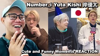 Number_i Yuta Kishi 岸優太 - Cute and Funny Moments REACTION