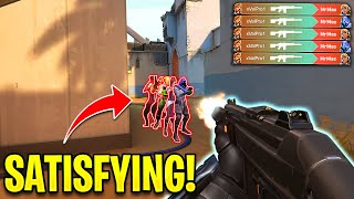 Valorant: One-Tapping Enemy Players is ALWAYS Satisfying! - Insta-kills & OP Aim - Valorant Moments