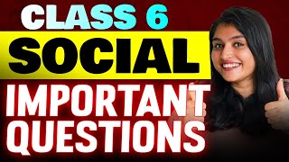 Class 6 Social | World Of Diversities | Most Important Questions | Exam Winner