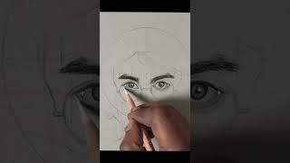 Loomis Method @harrypotter #drawing #pencildrawing #shortvideo #shorts #portrait #sketch