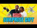 SUPRISE GIFT TO @THEWAJESUSFAMILY || THEIR REACTION WAS PRICELESS