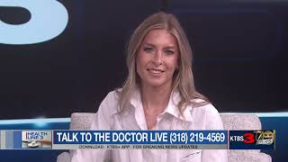 Dr. Karen L. Berken discusses uterine fibroids on KTBS Healthline 3