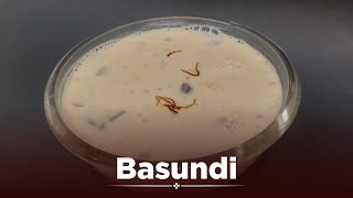 Basundi Recipe | How to make Basundi Sweet | Gudi Padwa Special | Traditional Maharashtrian Dessert