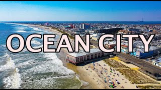 Ocean City NJ Beach Boardwalk 4K