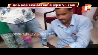 Mayurbhanj - Tehsildar in vigilance net for accepting bribe