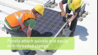 Cablofil Delta Strut Rooftop Mount Solar Supports