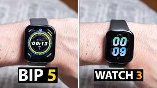 🥊 Amazfit Bip 5 vs Redmi Watch 3 COMPARATIVA en ESPAÑOL ⌚ ¿Cuál es MÁS RECOMENDABLE?