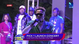 SHATTA WALE's full performance at the GAME PARK 'PICK 1' LAUNCH CONCERT in KUMASI