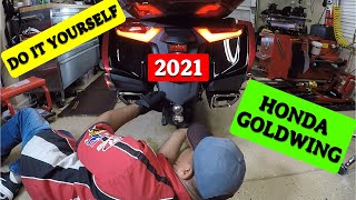 2021 Honda Goldwing Rivco Trailer Hitch Installation