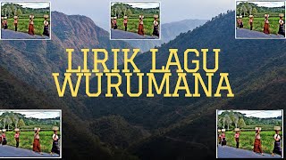 LIRIK LAGU WURUMANA // LAGU ENDE LIO // #liriklagu