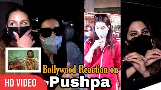 Bollywood Celebrities Reaction on Pushpa Movie SUCCESS | Allu Arjun, Rashmika Mandanna