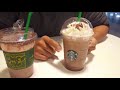 koffeewanderlust มาลองชนกันแบบจังๆระหว่าง chocotoss vs starbucks ช็อคโกแลตแก้วไหนเด็ดกว่ากัน