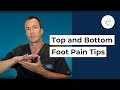 How to Treat Top and Bottom Foot Pain | Moore Foot & Ankle Specialists