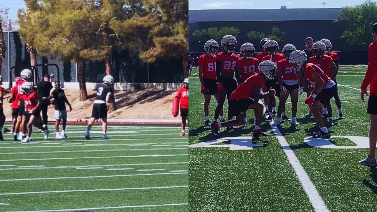 UNLV FOOTBALL QBs MATT SLUKA, HAJJ-MALIK WILLIAMS TURNING HEADS AT ...