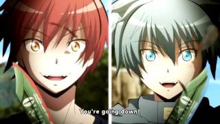 Nagisa Vs Karma, -Full fight. (Assassination Classroom)