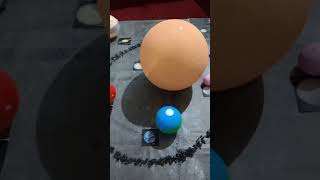 Solar System Project With Waste Materials/#kidsprojects /#sciencefacts /#science /#solarsystem