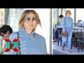 Jennifer Lopez Rocks 90s-Inspired Denim While At Breakfast With Son Max In LA