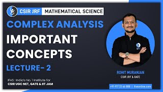 Complex Analysis for CSIR NET Mathematics | Important Concepts | L-2 | IFAS