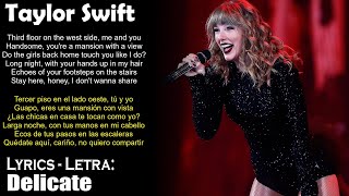 Taylor Swift - Delicate (Lyrics English-Spanish) (Inglés-Español)