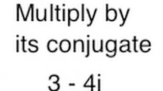Multiplying a Number by its Conjugate