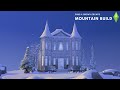 Building a castle on Mt Komorebi! SECRET LOT! | Sims 4 Snowy Escape | Canteatbread