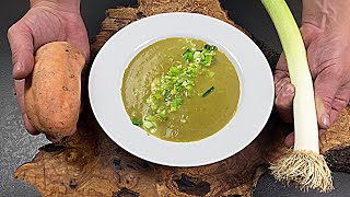 This leek soup is incredibly delicious! Have you ever made soup that good?